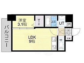 大阪府大阪市浪速区桜川４丁目3番（賃貸マンション1LDK・13階・31.92㎡） その2