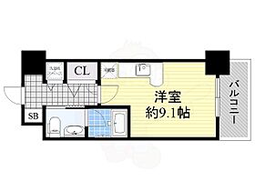 大阪府大阪市中央区安堂寺町２丁目1番7号（賃貸マンション1R・6階・25.20㎡） その2