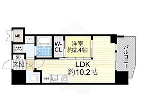 大阪府大阪市中央区博労町１丁目3番10号（賃貸マンション1LDK・2階・32.78㎡） その2