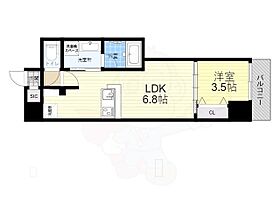 大阪府大阪市西区西本町３丁目（賃貸マンション1LDK・8階・34.77㎡） その2