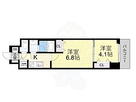 大阪府大阪市西区南堀江２丁目（賃貸マンション2K・12階・32.70㎡） その2