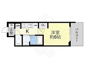 大阪府大阪市浪速区日本橋５丁目（賃貸マンション1K・15階・21.60㎡） その2