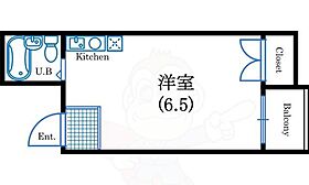 アパートメント大阪谷町  ｜ 大阪府大阪市中央区谷町６丁目（賃貸マンション1R・1階・13.00㎡） その2