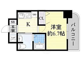 大阪府大阪市浪速区日本橋３丁目7番7号（賃貸マンション1K・13階・24.80㎡） その2