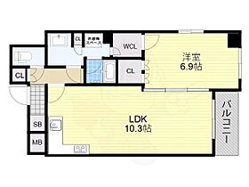 アルス心斎橋UNAGIDANI  ｜ 大阪府大阪市中央区東心斎橋１丁目（賃貸マンション1LDK・2階・44.46㎡） その2