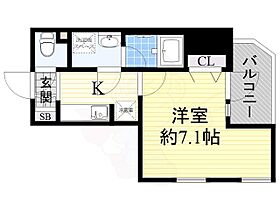 エスライズ日本橋  ｜ 大阪府大阪市中央区高津３丁目（賃貸マンション1K・10階・24.58㎡） その2