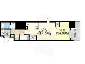 大阪府大阪市浪速区敷津西２丁目（賃貸マンション1DK・2階・33.42㎡） その2