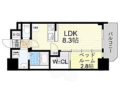 セレニテ夕陽丘エクラ 3階