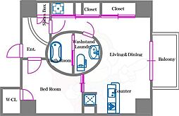 Osaka Metro四つ橋線 肥後橋駅 徒歩4分 14階/-