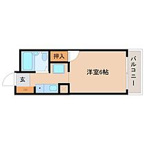 荻野マンション  ｜ 兵庫県尼崎市塚口町１丁目（賃貸マンション1R・3階・22.00㎡） その2