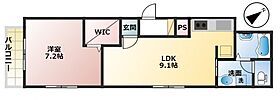 ALEGRIA武庫川  ｜ 兵庫県尼崎市大庄西町１丁目（賃貸アパート1LDK・1階・38.93㎡） その2