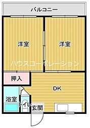 間取図画像 2DK
