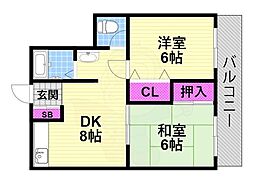 🉐敷金礼金0円！🉐コーポ大東