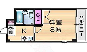 シャールミング  ｜ 大阪府大東市寺川３丁目（賃貸マンション1K・4階・22.00㎡） その2