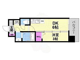 Luxe住道駅前  ｜ 大阪府大東市大野１丁目（賃貸マンション1DK・5階・25.35㎡） その2