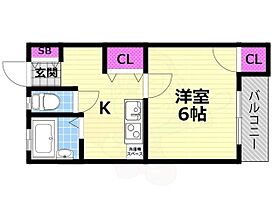 ハイツパーシモン  ｜ 大阪府大東市中垣内２丁目（賃貸アパート1K・2階・25.92㎡） その2