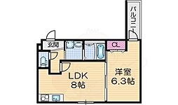 フジパレス浜町 A棟 1階