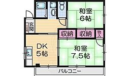 観音路ハイツ 2階