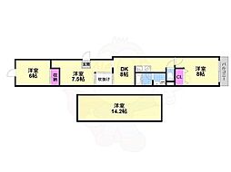 Step-Y 3LDKの間取図画像