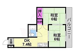 富尾ハイツ 4階