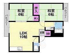 ハイツ昴 2階/-