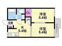 ベルメゾンS 2階/-