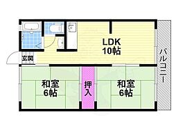 グリーンハイツイナダ 2階