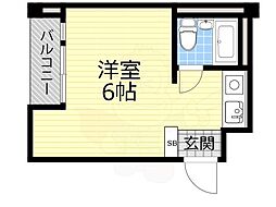 グレース 1Kの間取図画像