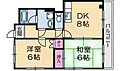 作本マンション4階5.8万円