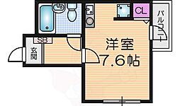 セシリア野崎 4階/-