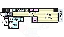シティサイドステージ福島 1Kの間取図画像