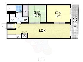 コーポあびこ  ｜ 大阪府大阪市住吉区沢之町２丁目（賃貸マンション2LDK・3階・52.95㎡） その2