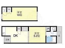 🉐敷金礼金0円！🉐遠里小野7丁目貸家