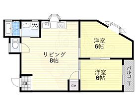 コーポ朝日  ｜ 大阪府大阪市住吉区杉本２丁目（賃貸マンション2LDK・3階・40.00㎡） その2