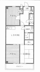 アペックス古淵 3LDKの間取図画像