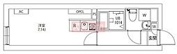 AXIA M-City武蔵小山 ワンルームの間取図画像