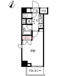 スカイコート板橋区役所前 1Kの間取図画像