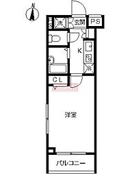 スカイコート練馬平和台 1Kの間取図画像