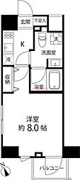 DeLCCSIKEBUKURO 1Kの間取図画像