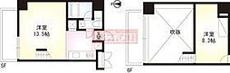 ESPACIO 1LDKの間取図画像