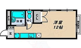 大阪府東大阪市高井田本通１丁目（賃貸マンション1R・2階・20.00㎡） その2