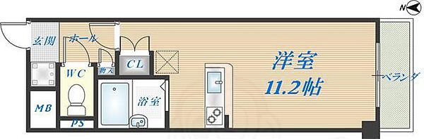 リュミエールイースト ｜大阪府東大阪市菱屋西１丁目(賃貸マンション1R・6階・27.00㎡)の写真 その2