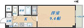 大阪府東大阪市高井田本通７丁目2番13号（賃貸マンション1K・6階・27.50㎡） その2