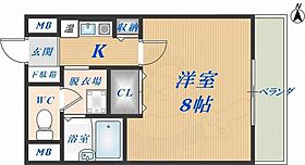 大阪府東大阪市長田西４丁目（賃貸マンション1K・5階・23.72㎡） その2