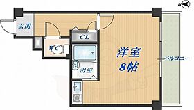 大阪府東大阪市小若江１丁目（賃貸マンション1R・4階・23.00㎡） その2