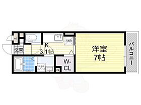 大阪府東大阪市西上小阪8番15号（賃貸アパート1K・3階・26.27㎡） その2