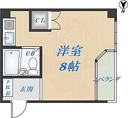 近鉄奈良線 河内永和駅 徒歩2分 3階/-