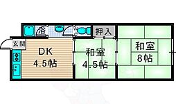 中川マンション 2階/-