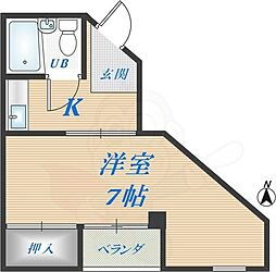 小阪本町ロイヤルハイツ 3階/-