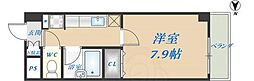 ステュディオ 1Kの間取図画像